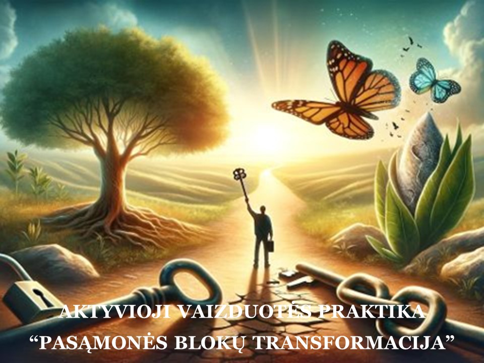 AKTYVIOJI VAIZDUOTĖS PRAKTIKA (2) – “PASĄMONĖS BLOKŲ TRANSFORMACIJA”